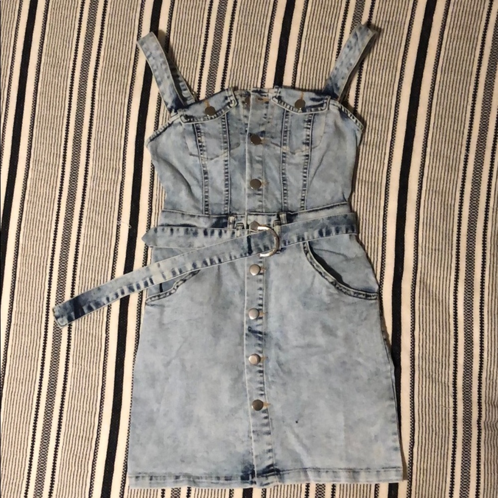 Denim dress